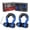 Blue, variant on AMBULL Shackles 3/4" D Ring Shackle (2 Pack) 45,000lb Break Strength with 7/8" Pin, Anti Theft Security Screws, Isolator & Washer Kits for Use with Tow Strap Winch Truck Vehicle Recovery, Blue