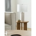 thumbnail image 5 of Livabliss Wilde Cottage Accent Table Lamp, 22-inch, Nickel/White with White Shade, 5 of 5