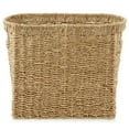 thumbnail image 6 of Casafield Magazine Holder Basket with Handles - Oval Seagrass Storage Bin for Bathroom, Home Office, 6 of 7
