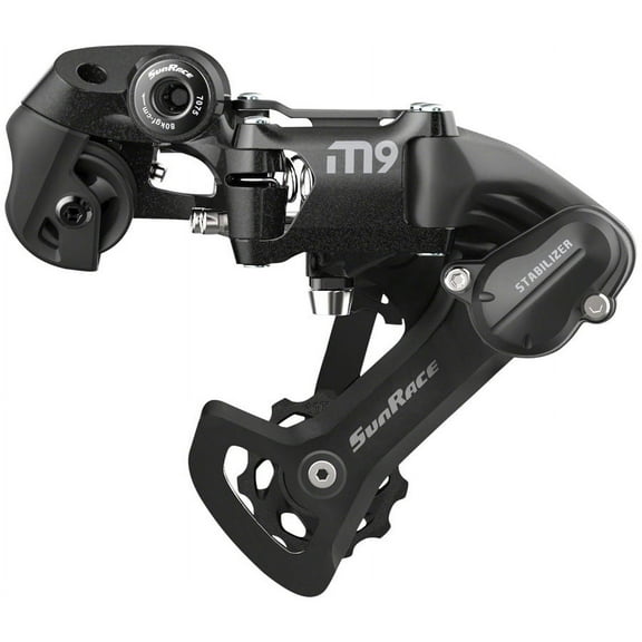 SunRace M903 Rear Derailleur - 9-Speed, Short Cage, Black