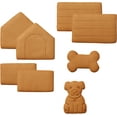 thumbnail image 6 of Wilton Christmas Gingerbread Doghouse Kit with Icing and Edible Decorations, 15.8 oz, Wheat, 6 of 12