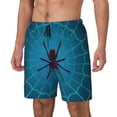 thumbnail image 1 of Fotbe Spider And Cobweb Traje de Baño para Hombre – Shorts de Natación de Secado Rápido con Forro y Bolsillos-XX-Large, 1 of 6