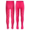 thumbnail image 1 of Aislor Collants Extensibles Imprimé Cœur pour Filles Leggings Uniforme Scolaire Bas Rouge Melon D\'eau 90-125, 1 of 7