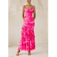 thumbnail image 3 of Vestido largo PRETTYGARDEN 2025 con estampado floral de verano para mujer, 3 of 9