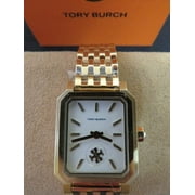 Tory Burch The Robinson Womens Cream Dial Gold-Tone Quartz Watch TBW1500