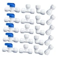 thumbnail image 4 of 20 piezas de 3/8" de conexión a presión para agua, accesorios de plomería, piezas de repuesto para purificador de agua, conjunto de instalación, 4 of 7
