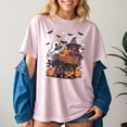 thumbnail image 2 of Weiner Dog Witch Happy Halloweenie Cute Halloween Dachshund T-Shirt, Multicolors, Size S-5XL, 2 of 5