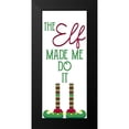thumbnail image 2 of Allen, Kimberly 12x24 Black Modern Framed Museum Art Print Titled - The Elf Made Me, 2 of 5