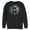 Black, variant on Men's Justice League Green Lantern Starry Night Logo  Sweatshirt Athletic Heather Large