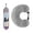 Grey, variant on Polyester Stuffable U-Shaped Travel Neck Pillow With Storage Pouch, Fill-With-Clothes Portable Inflatable-Free Neck Support Cushion(Grey)