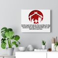 thumbnail image 2 of Bible Verse Canvas Fear Not Mary Luke 1:30-31 Christian Home D√©cor Wall Art Scripture Ready to Hang Faith Print, 2 of 6
