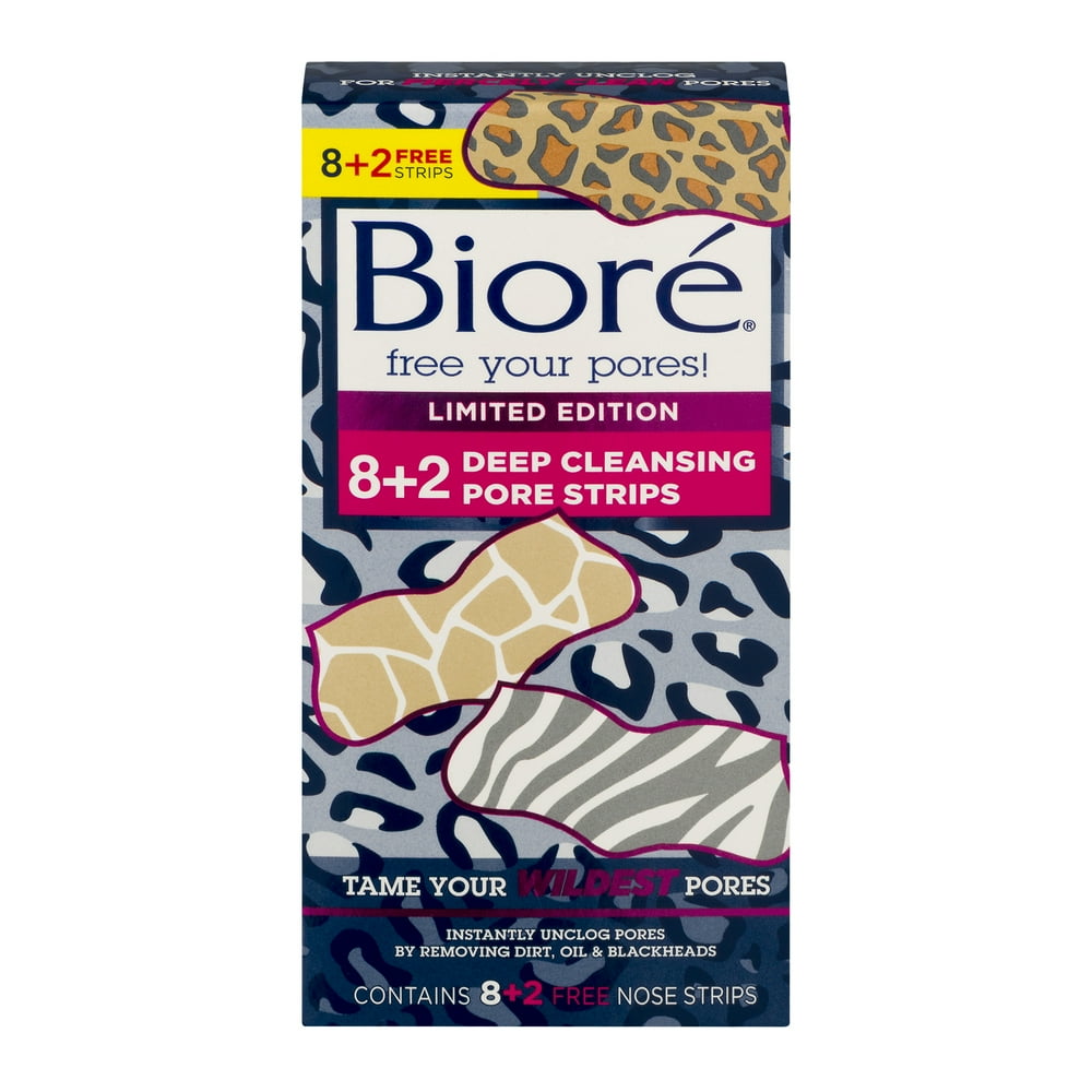 Biore' Deep Cleansing Pore Nose Strips 10 CT10.0 CT