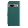 thumbnail image 6 of SaniMore Case for Google Pixel 7 6.3" 2022, Retro PU Leather Case Lychee Pattern Card Slots Cash PocketFlip Kickstand Magnetic Clasp Wallet Business All-around Protective Case Google Pixel 7, Green, 6 of 12