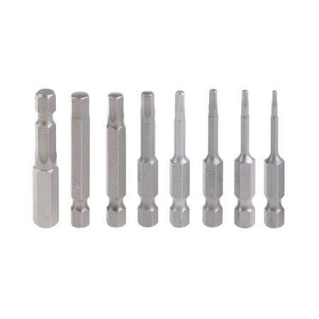 

TINYSOME 8 Pieces Screwdriver Bit Fitting for Multifunctional Plier Screwdriver Bits Set