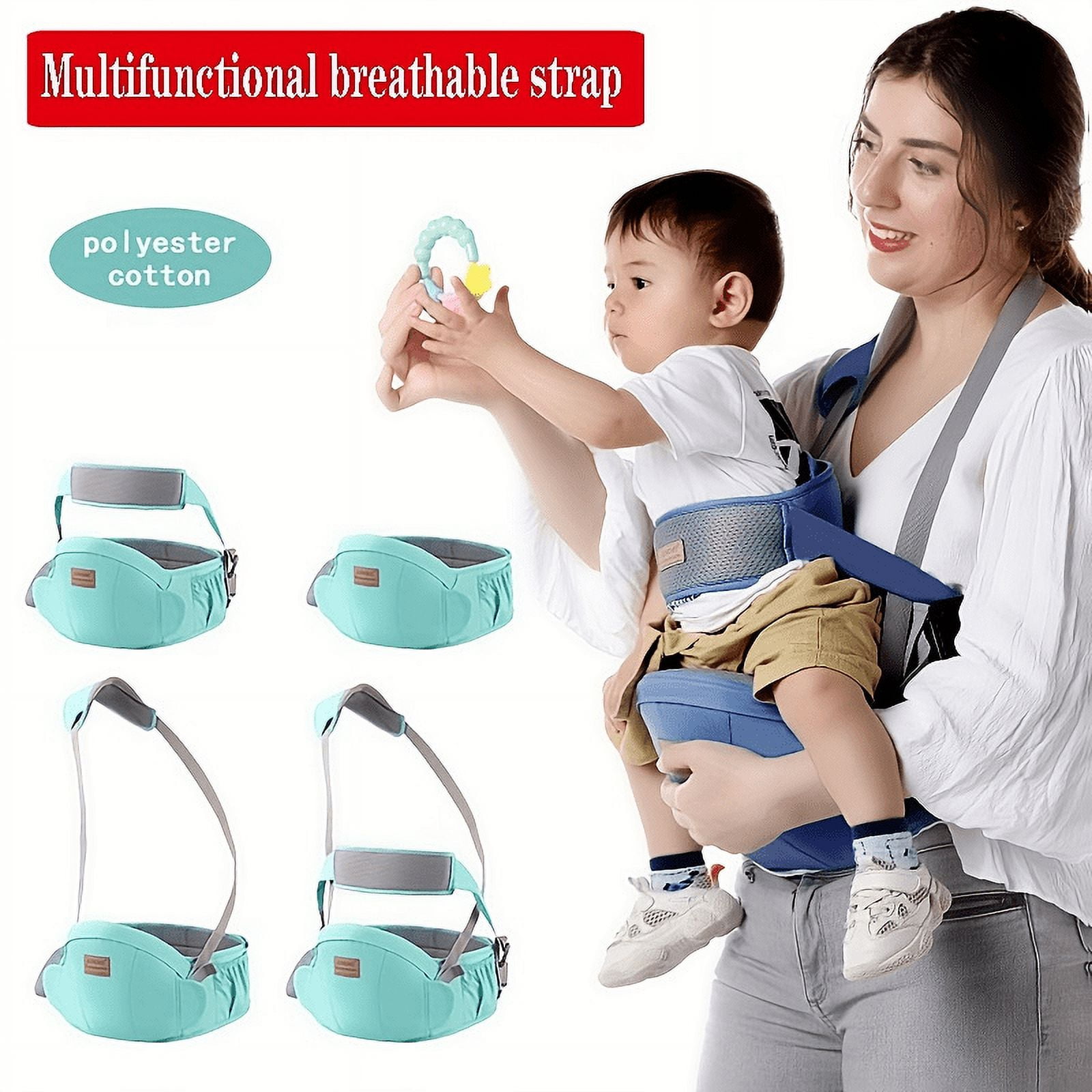 Ergonomic Baby Carrier Certified Hip Seat Winner of Mom s Choice Award Featured Walmart