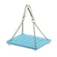 thumbnail image 1 of Juguete de Columpios de Aves Duradero Colgante de Hámster Casa de Mascotas de Duerme Percha para Entrenamiento de Dentición - Azul, 93x75x5mm Colco Swing Hamster Toy, 1 of 8
