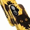 thumbnail image 2 of Black Cat with Sunflowers Phone Case – Cute & Vibrant Floral Phone Case for iPhone 16 15 14 13 12 11 Pro Max Plus Mini, 2 of 6
