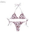 thumbnail image 2 of Bikini dividido del traje de baño de la impresión del bikini atractivo del estampado del leopardo del traje de baño de la playa del verano de las mujeres, 2 of 7