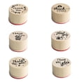 thumbnail image 1 of MasteelfCA 6 Pcs Sceaux Ronds en Bois Rétro Merci Décoratifs DIY Scrapbooking, 1 of 8