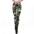 thumbnail image 2 of Mujeres Niñas Navidad Leggings Flaco Navidad Jingle Bell Impreso Cintura alta Elástico Medias Pantalones Pantalones de yoga Fridja nalpqowj15887, 2 of 7