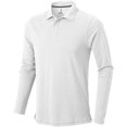 thumbnail image 1 of Elevate - Polo modelo Oakville de manga larga para hombre (Blanco), 1 of 2