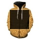 thumbnail image 1 of Sudadera con capucha y cremallera para hombre, diseño de cocotero de isla tropical, estilo Harajuku, unisex, de manga larga, con estampado 3D, para primavera, 1 of 6