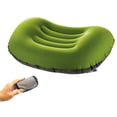 thumbnail image 1 of Ultralight Inflating Travel/Camping Pillows - Aluft 1.0 Compressible, Compact, Inflatable, Comfortable, Ergonomic Pillow for Neck and Lumbar Support While Camp, Hike, Backpacking Grass Green, 1 of 6