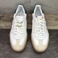 thumbnail image 3 of Adi - das Originals Sambae Leather Sneakers 'Off White Green' IF7162 Womens Size 10, 3 of 6