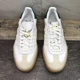 thumbnail image 3 of Adi-das Originals Sambae Leather Sneakers 'Off White Green' IF7162 Womens Size 10, 3 of 6