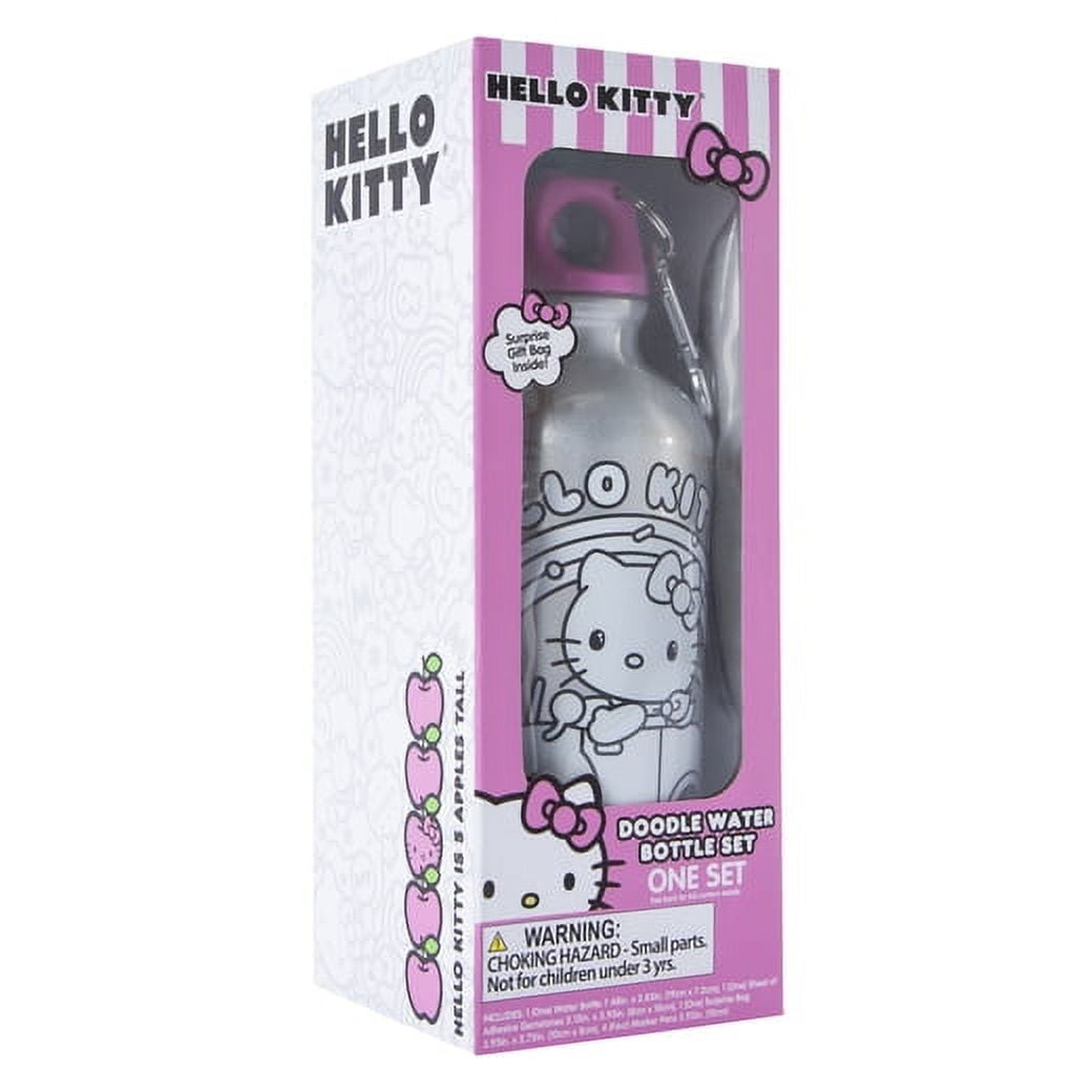 【超安い】 Hello Kitty Gray Doodle Water Bottle Set - Walmart.com 0.5リットル未満
