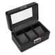 thumbnail image 3 of Caja de almacenamiento de joyas ANGGREK para relojes Vitrina de reloj de una sola capa Suave, 3 of 8