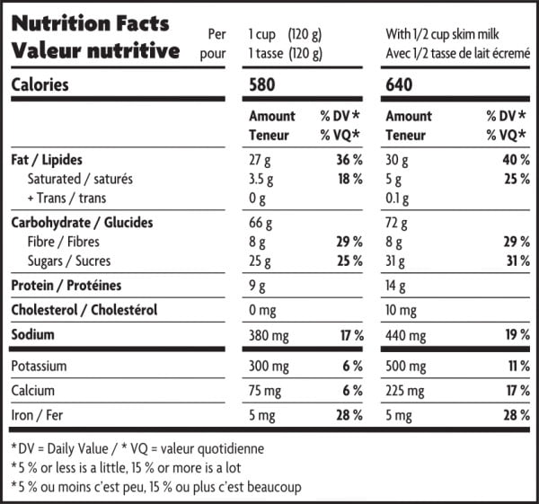 Granola protéiné biologique Beurre d’arachide Love Crunch sac de 312 g Granola protéiné biologique 312 g