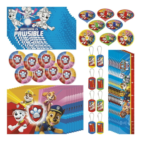 PAW Patrol Birthday Party Favor Kit, 48pcs