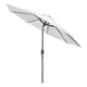 thumbnail image 1 of "Sombrilla Jardín Playa Exterior Plegable Inclinación 2.7m BELUG  blanca ", 1 of 5