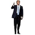 thumbnail image 2 of aahs!! Engraving Furious Donald Trump Life Size Cardboard Stand Up, 6 feet, 2 of 4