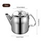 thumbnail image 3 of Tetera De Acero Inoxidable De 20 Oz, 32 Oz, 48 Oz Y 70 Oz. Tetera Metálica A Prueba De Derrames Con Pico Corto Y Recto. Jarra De Agua Fría. Hervidor De Café Para Restaurantes, Habitaciones Y Salones, 3 of 8