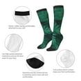 thumbnail image 3 of Sikiie Green Leave Fern Knee Socks, High Socks Long Stretchy Sock Women Knee High Stocking, Long Socks for Women, 3 of 6
