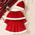 thumbnail image 4 of Owordtank Christmas Dresses for Toddler Baby Girls Skirt Stripe Jumpsuit Dresses Party For 12M-5Y, 4 of 8