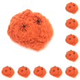 thumbnail image 3 of sweethay Web Prop Halloween Elástico Web Decoración Fiesta Scary Insect Cobweb Network para Bar Home, Orange Type1 NO1 sweethay CBP179799, 3 of 4