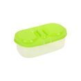 thumbnail image 2 of Fridge Organizer Box with Dividers - Clear Stackable Storage for Food, Snacks & Leftovers, 2 of 5