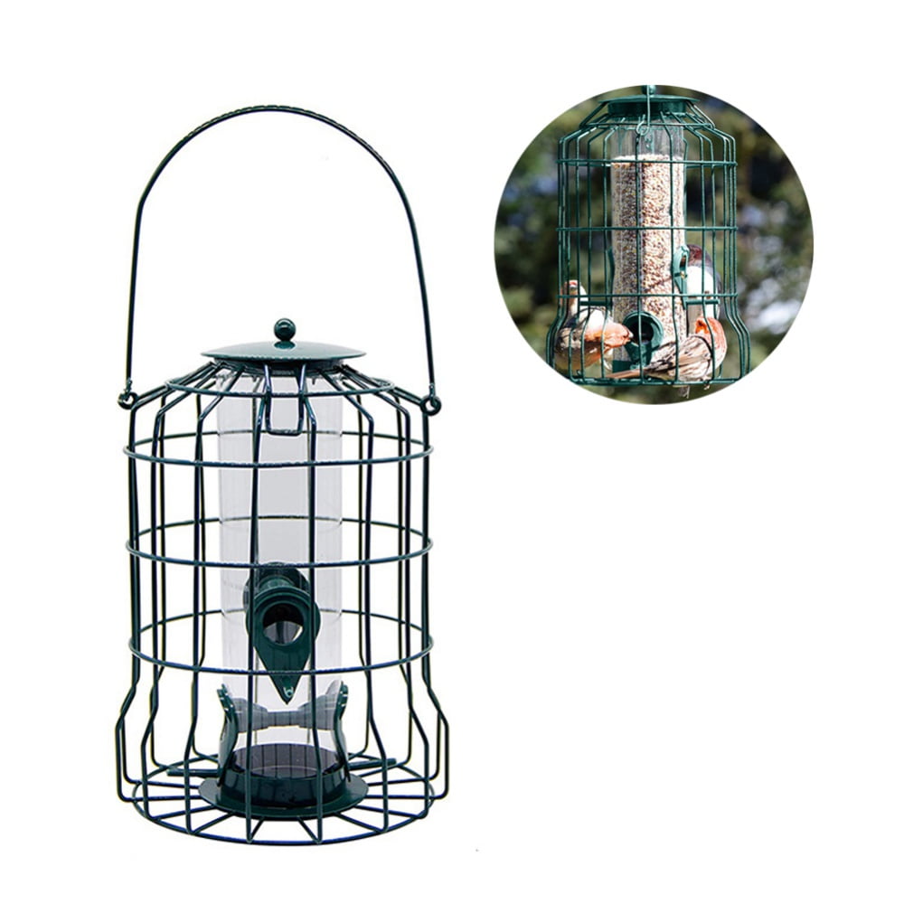 Wild Bird Feeders Squirrel Proof for Outside Hanging, Bird Feeder