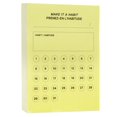 thumbnail image 2 of Post-it® Printed Notes, Habit Tracker, Yellow, 2 of 5