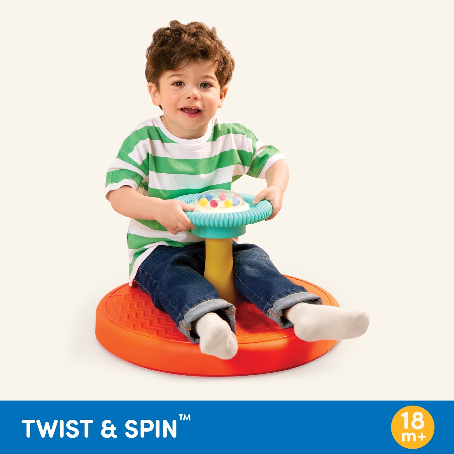 Battat Twist & Spin Activity Toy 3 Pieces with Ball Popper, Toddler 18 Months and Preschool Toys  (图5) Battat Twist & Spin Activity Toy 3 Pieces with Ball Popper, Toddler 18 Months and Preschool Toys  (图5)