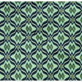 thumbnail image 4 of oneOone Organic Cotton Poplin Twill Fabric Ethnic Geometric Flame Stitch Print Sewing Fabric BTY 42 Inch Wide, 4 of 4
