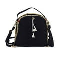 thumbnail image 4 of PENGXIANG Women Mini Backpack Canvas Embroidered Travel Shoulder Bag School, 4 of 6