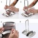thumbnail image 5 of z Lid And Spoon Rest Cookware Organizer, Stainless Steel Durability, Drainage Grooves Ensure Quick Drying, High Quality Material, Dishwasher-Safe, 5 of 5