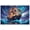 Unframe-style, variant on Vibrant Ethereal Fantasy Sailing Ship Canvas Wall Art Poster, Mystical Ocean Northern Lights Rainbow Galleon Decor for Living Room Bedroom Home