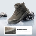 thumbnail image 2 of Botas tácticas militares impermeables de cuero para hombre NORTIV 8, 2 of 9