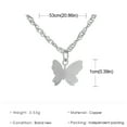 thumbnail image 3 of Jewelry VerPetridure Butterfly temperament clavicle chain personality versatile necklace, 3 of 4