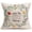 Enjoy the Little Things, variant on Polyester Linen Home Decor Pillowcase Throw Pillow Cushion Cover 18 x 18 Inches Inspirational Words with Beautiful Flowers/Leaves (Hello Spring with Floral Wreath)